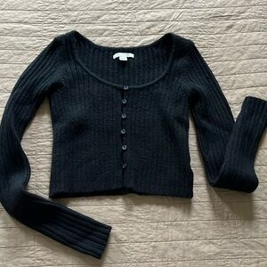 American eagle XSP mid drift sweater